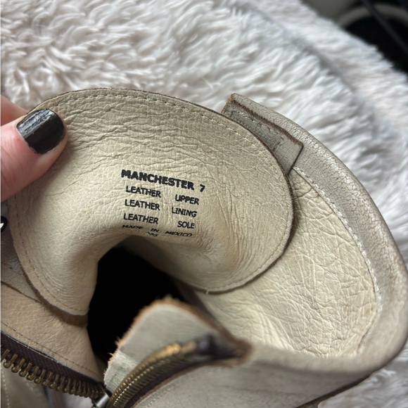 Freebird Taupe Lace-Up Ankle Boots - Picture 6 of 6